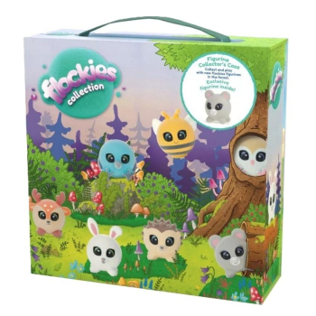 Figurka Flockies Walizka zielona